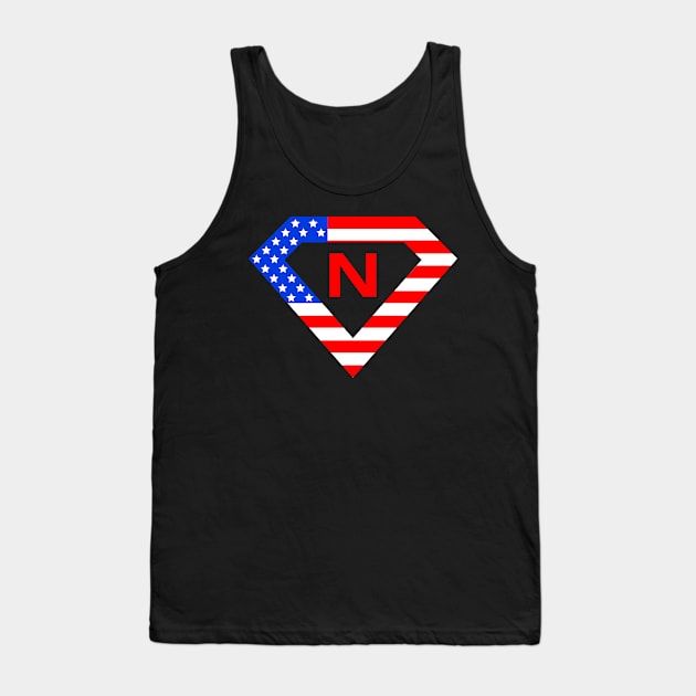 Super letter Tank Top by Florin Tenica